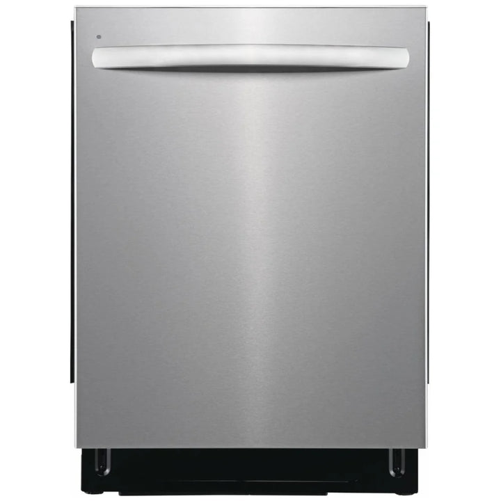 Frigidaire FDSH4502BF Dishwasher, 24 inch Exterior Width, 49 dB Decibel Level, Fully Integrated, Stainless Steel (Interior), 5 Wash Cycles, 14 Capacity 3 Loading Racks, Stainless Steel color