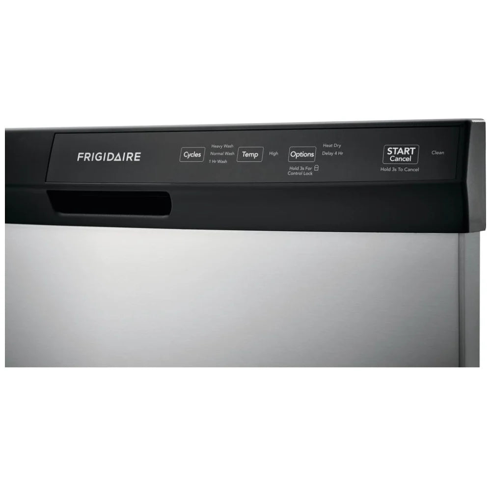 Frigidaire 24-inch Front Control Dishwasher with adjustable racks in Stainless Steel, 60 dBA - Energy Star®FFCD2413US Dishwasher