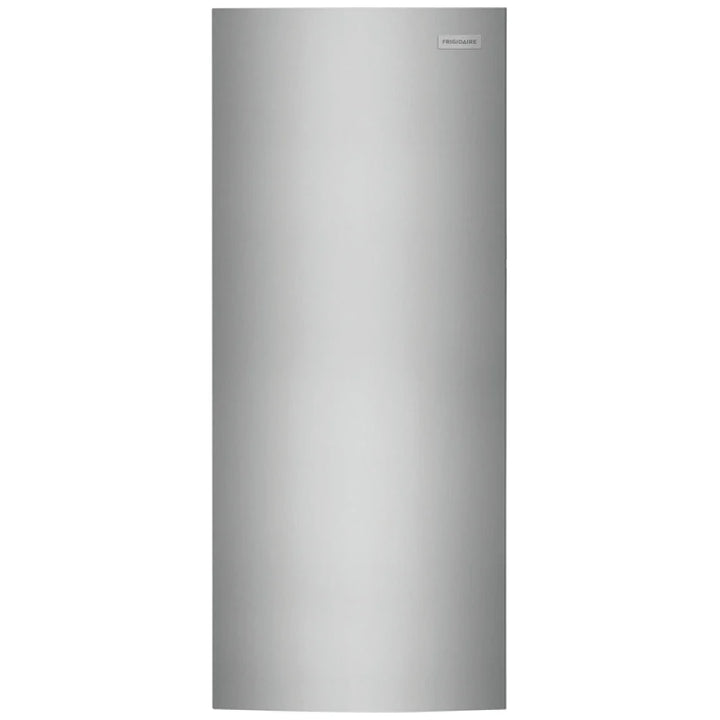 Frigidaire FFFU16F2VV Upright Freezer, 16 cu. ft. Capacity, Automatic, Reversible Door, Interior Light (Freezer), Stainless Steel colour Garage Ready, Frost Free