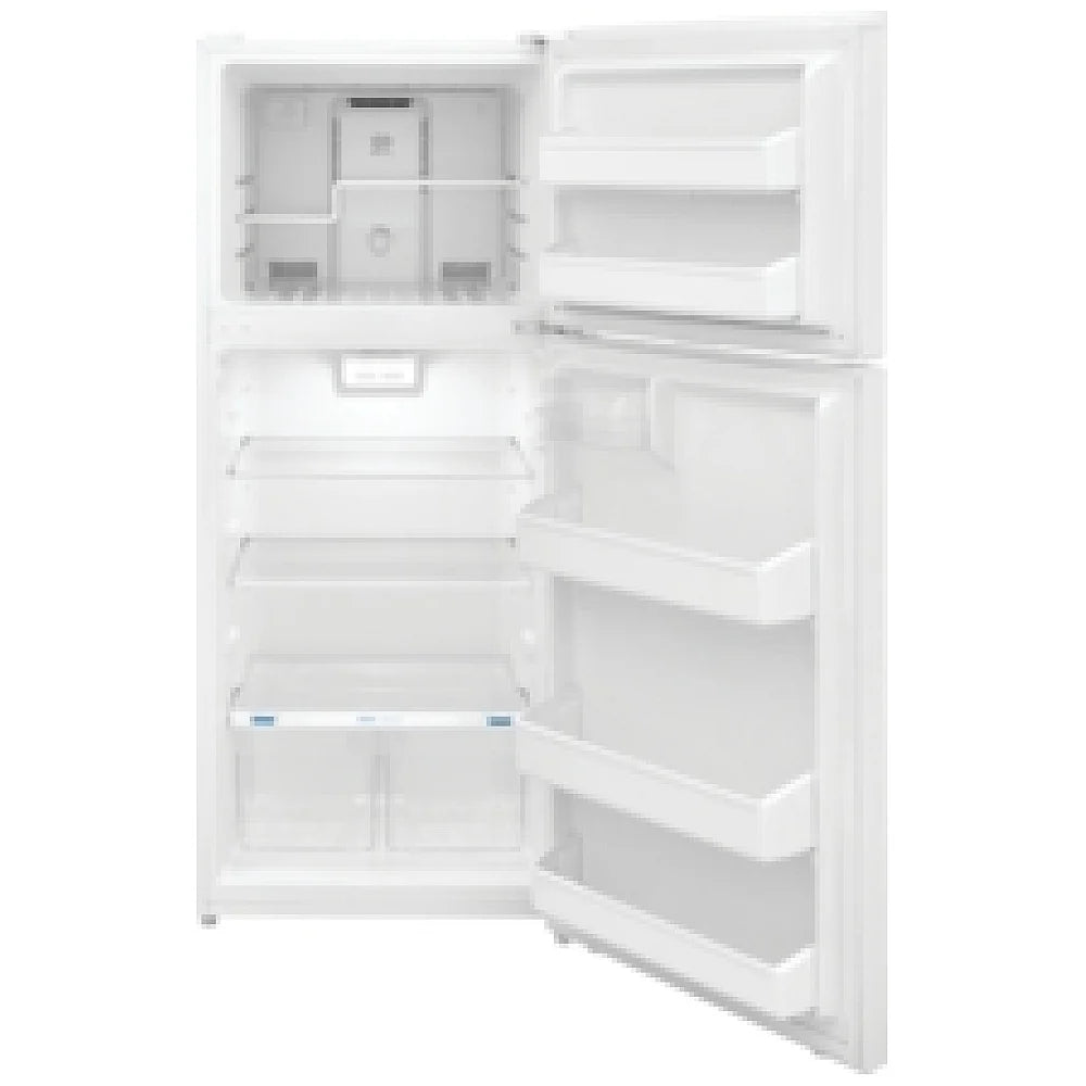 Frigidaire FFHT1822UW Top Freezer Refrigerator, 28 inch Width, ENERGY STAR Certified, 17.6 cu. ft. Capacity, White colour