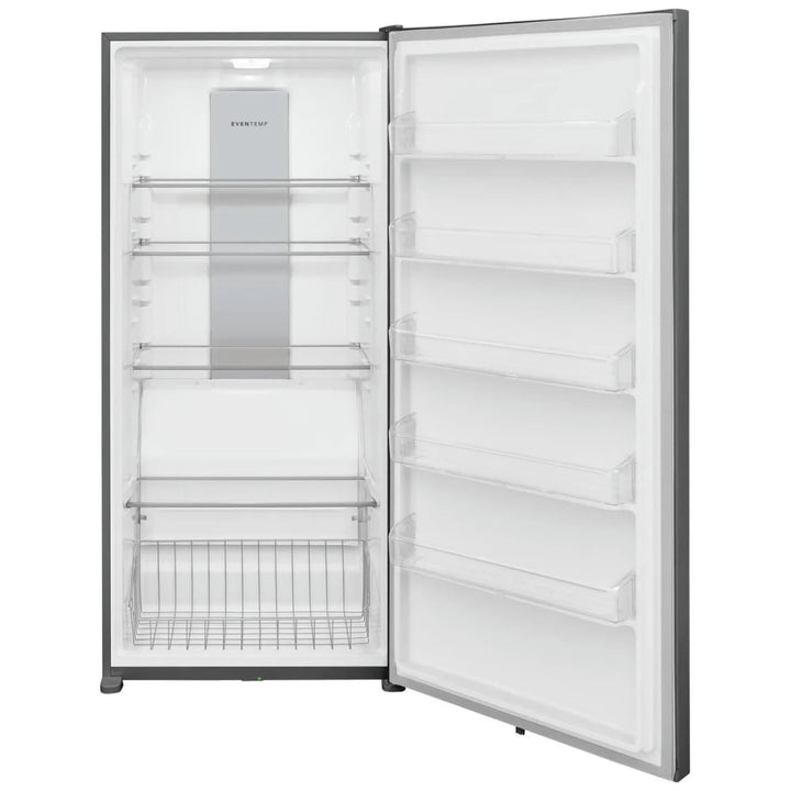 Frigidaire FFUE2024AN Upright Freezer, 32 5/8 inch Width, ENERGY STAR Certified, 20.0 cu. ft. Capacity, Automatic, Reversible Door, Carbon
