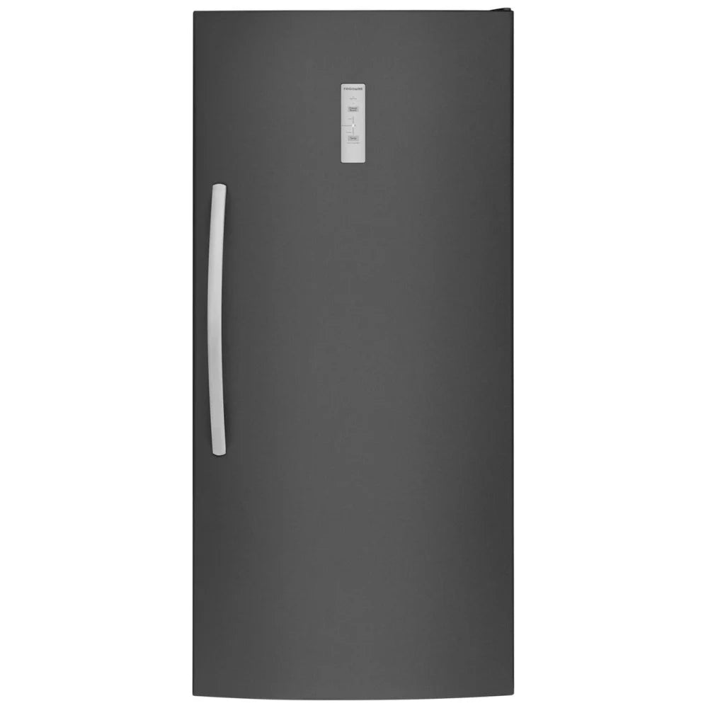 Frigidaire FFUE2024AN Upright Freezer, 32 5/8 inch Width, ENERGY STAR Certified, 20.0 cu. ft. Capacity, Automatic, Reversible Door, Carbon