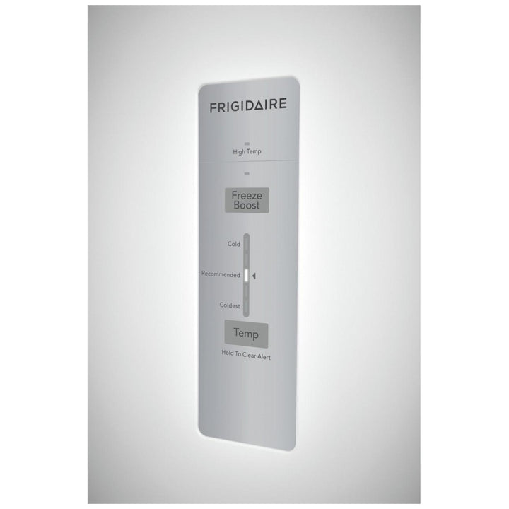 Frigidaire FFUE2024AW Upright Freezer, 33 inch Width, 20 cu. ft. Capacity, Automatic, ENERGY STAR Certified, Reversible Door, Interior Light