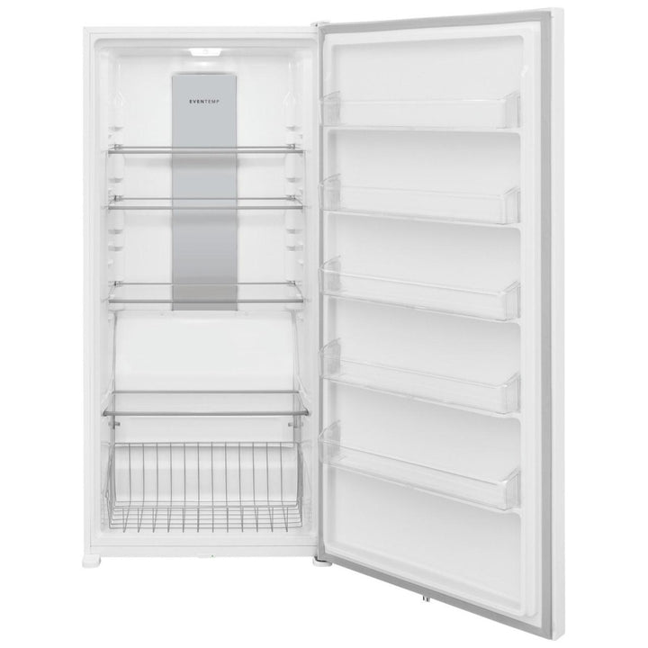 Frigidaire FFUE2024AW Upright Freezer, 33 inch Width, 20 cu. ft. Capacity, Automatic, ENERGY STAR Certified, Reversible Door, Interior Light