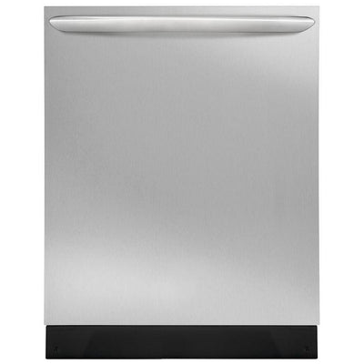 Frigidaire Gallery FGID2479SF Dishwasher, 24 inch Exterior Width, 49 dB Decibel Level, Fully Integrated, Stainless Interior, 7 Wash Cycles, 14 Capacity (Place Settings), 3 Loading Racks, Stainless Steel colour