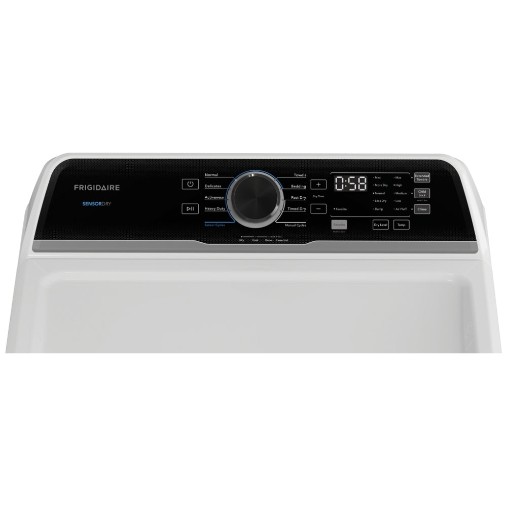 Frigidaire FLVE752CBW 7 cu. ft. Electric Dryer, White
