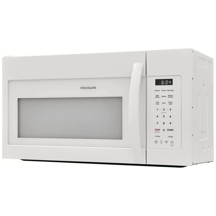 Frigidaire FMOS1846BW Over the Range Microwave, 30 inch Exterior Width, 1.8 cu. ft. Capacity, 300 CFM, 1,000 W Watts, LED, White colour