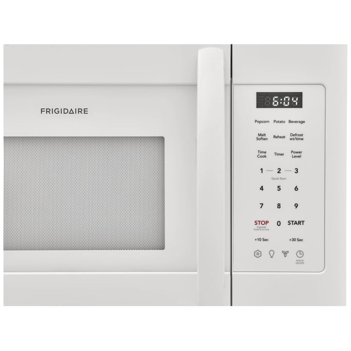 Frigidaire FMOS1846BW Over the Range Microwave, 30 inch Exterior Width, 1.8 cu. ft. Capacity, 300 CFM, 1,000 W Watts, LED, White colour