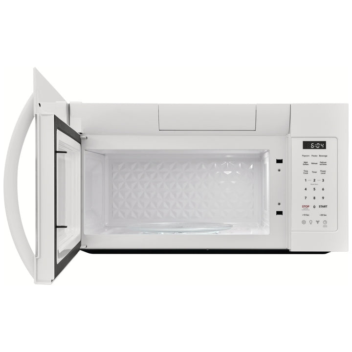 Frigidaire FMOS1846BW Over the Range Microwave, 30 inch Exterior Width, 1.8 cu. ft. Capacity, 300 CFM, 1,000 W Watts, LED, White colour