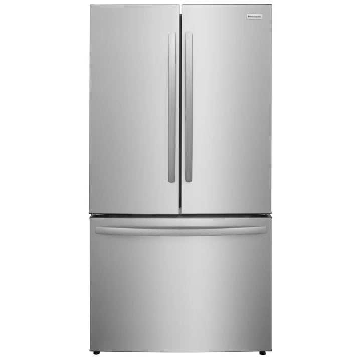 Frigidaire FRFN2813AF French Door Refrigerator, 36 inch Width, 28.8 cu. ft. Capacity, Water Dispenser (Interior), Ice Dispenser (Freezer Located), ENERGY STAR Certified, Stainless Steel colour