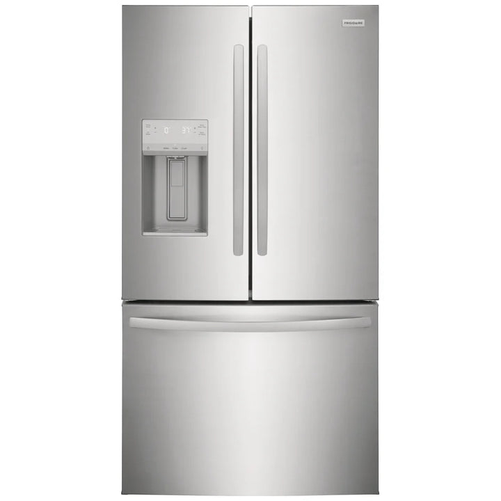 Frigidaire FRFS2823AS French Door Refrigerator, 36 inch Width, ENERGY STAR Certified, 27.8 cu. ft. Capacity, Water Dispenser (Exterior), Ice Dispenser (Thru Door), Stainless Steel color
