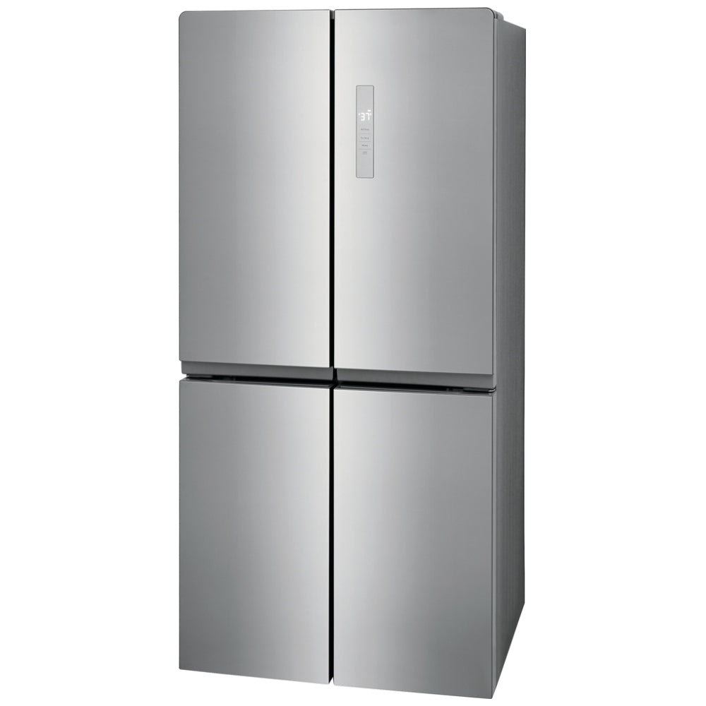 Frigidaire FRQG1721AV Counter Depth French Door Refrigerator, 33 inch Width, 17.4 cu. ft. Capacity, Counter Depth, Brushed Steel colour