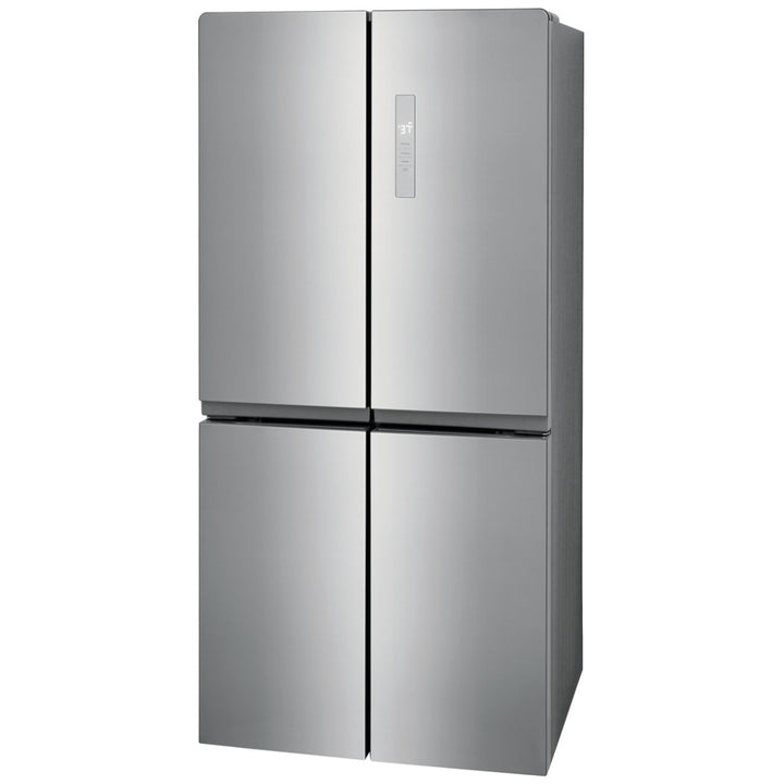 Frigidaire FRQG1721AV Counter Depth French Door Refrigerator, 33 inch Width, 17.4 cu. ft. Capacity, Counter Depth, Brushed Steel colour