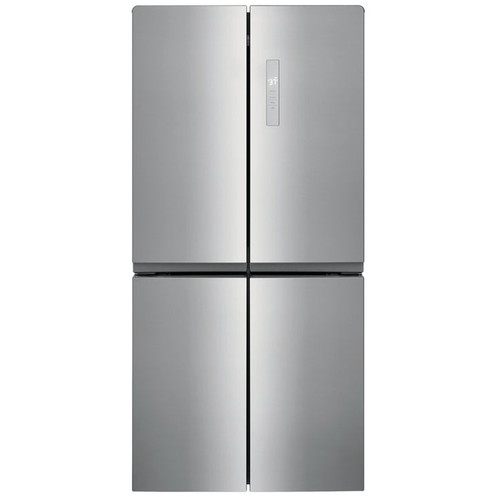 Frigidaire FRQG1721AV Counter Depth French Door Refrigerator, 33 inch Width, 17.4 cu. ft. Capacity, Counter Depth, Brushed Steel colour
