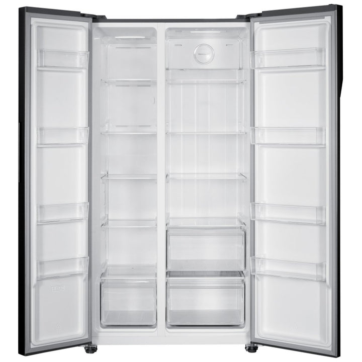 Frigidaire FRSG2115AV Side by Side Refrigerator, 36 inch Width, Counter Depth, 21.4 cu. ft. Capacity, Stainless Steel color