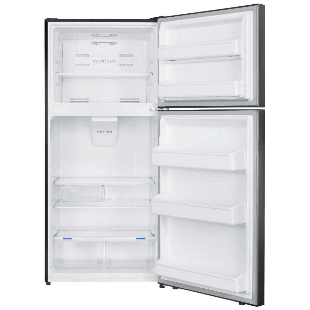 Frigidaire FRTE1835AV Top Freezer Refrigerator, 30 inch Width, 18.2 cu. ft. Capacity, ENERGY STAR Certified, Stainless Steel colour