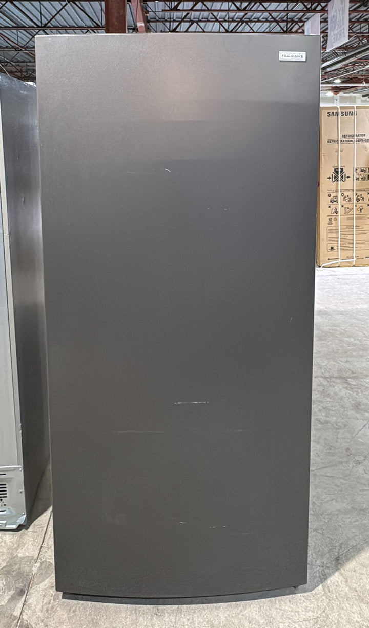 Frigidaire FRUF2020AN Upright Freezer, 33 inch Width, 20 cu. ft. Capacity, Automatic, Reversible Door, Interior Light (Freezer), Carbon colour