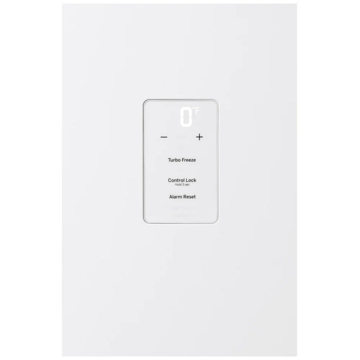 GE FUF21DLRWW Upright Freezer, 33 inch Width, 21.3 cu. ft. Capacity, Frost Free, ENERGY STAR Certified, Interior Light (Freezer), White colour Garage ready