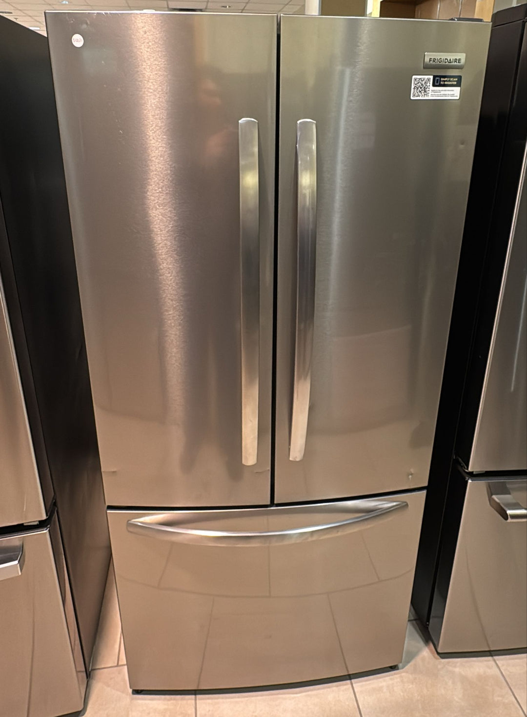 Frigidaire 17.6 Cu. Ft. Counter-Depth French Door Refrigerator (FRFG1813AV)