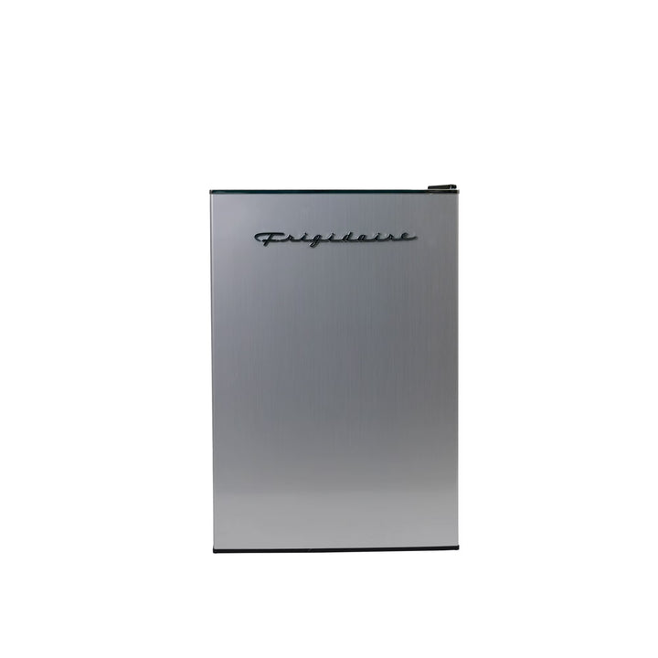 Frigidaire | EFR285-E-6COM |  2.5-Cu.-Ft. 65-Watt Compact Retro Platinum Stainless Steel Refrigerator