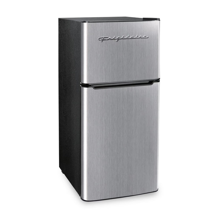 Frigidaire, 4.5 Cu. ft., 2 Door Compact Refrigerator-Chrome Trim, EFR451, Platinum