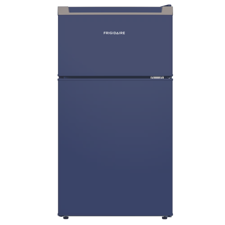 Frigidaire Compact Fridge Freezer Combo, 3.1 cu. ft. Capacity, Small Top Freezer Refrigerator, Mini Fridge, Bar Fridge with Freezer | EFR920-MARINE-6COM