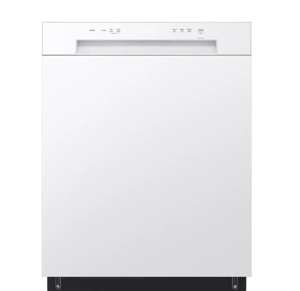 LG Electronics 24-inch Front Control Dishwasher (LDFC2423W)