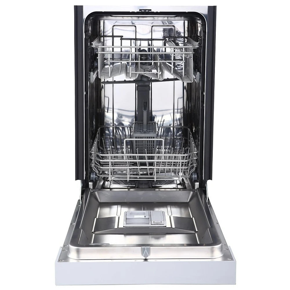 GE GBF180SGMWW 18″ Built-In Dishwasher – White