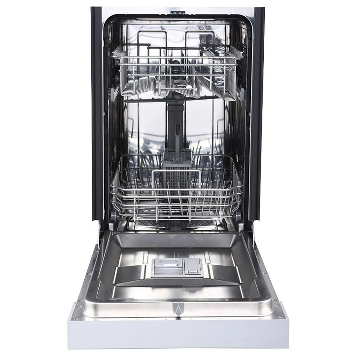 GE GBF180SGMWW 18″ Built-In Dishwasher – White