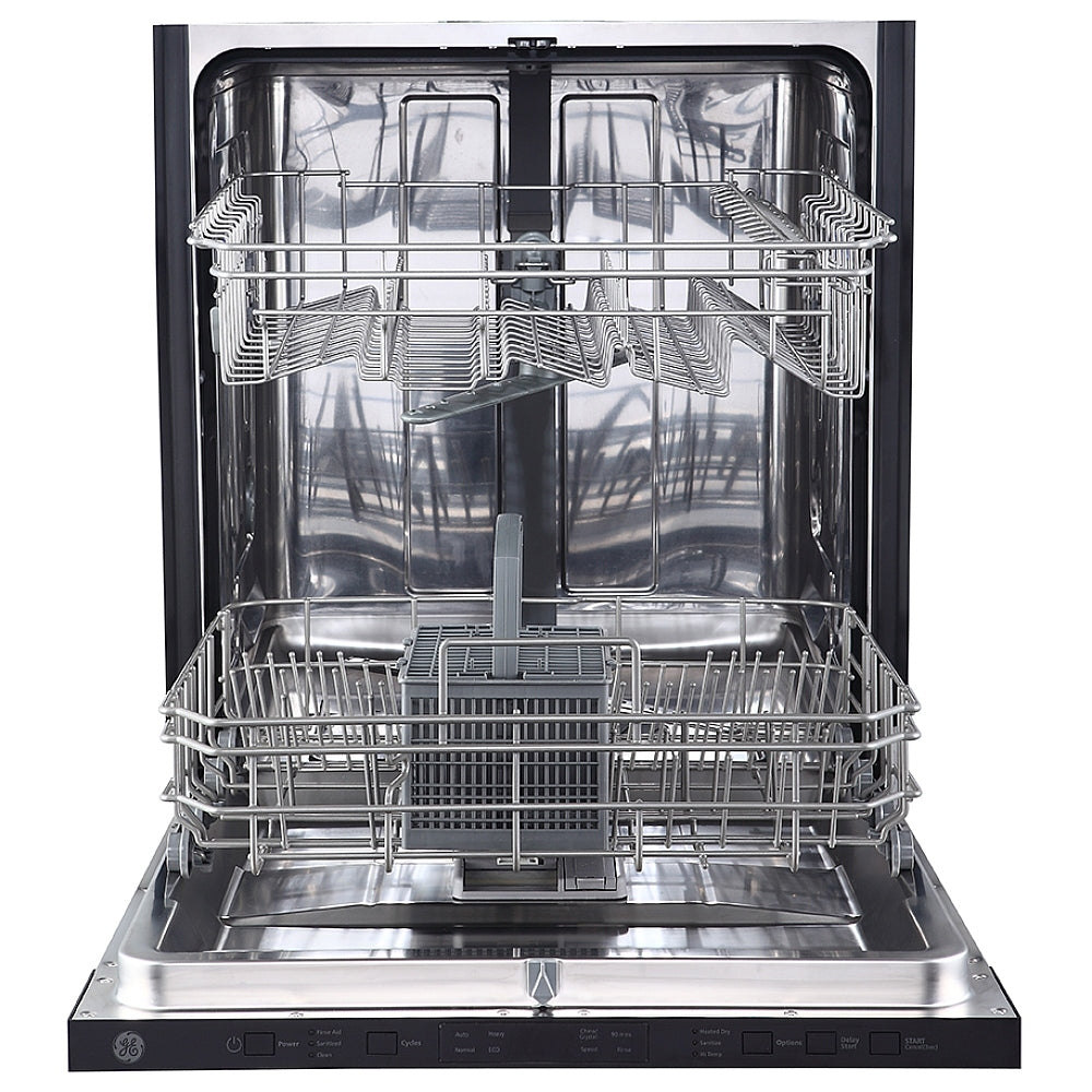GE 24" Built-In Top Control Dishwasher with Stainless Steel Tall Tub Panel Ready - GBT412SIMII