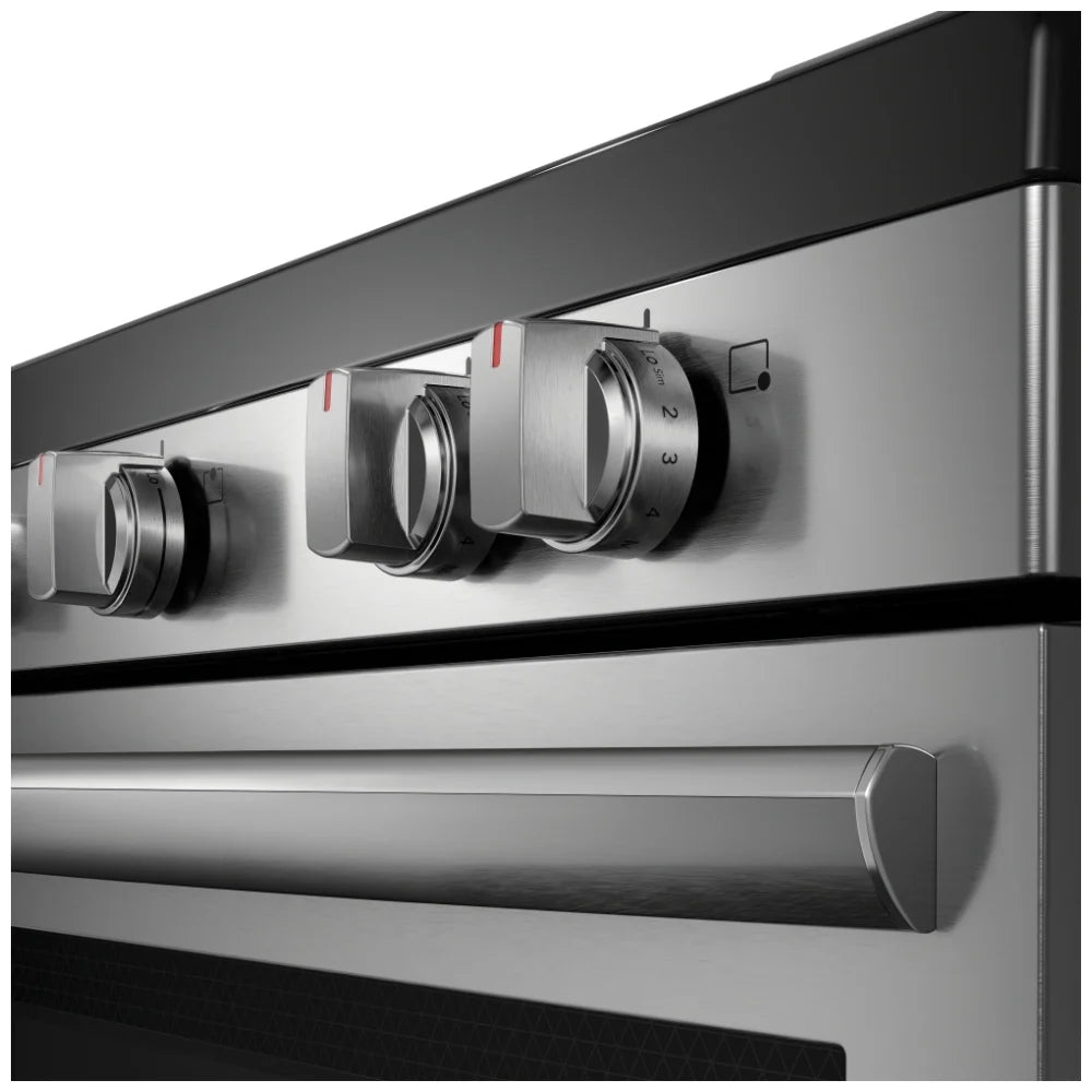 Frigidaire Gallery GCRE306CBF Range, Electric, 30" Exterior Width, Convection, 5 Burners, 5.3 cu. ft. Capacity, Stainless Steel