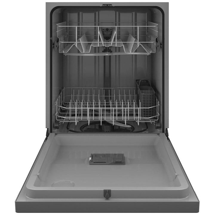 GE GDF510PSRSS / GDF511PGR5WW  Dishwasher, 24" Exterior Width, 59 dB Decibel Level, 4 Wash Cycles, 2 Loading Racks, Stainless Steel colour