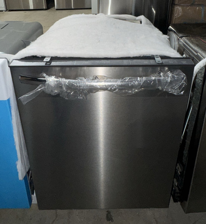 Frigidaire Gallery GDPH4515AF Dishwasher, 24 inch Exterior Width, 52 dB Decibel Level, Fully Integrated, Plastic Interior, 5 Wash Cycles, 14 Capacity (Place Settings), Hard Food Disposal, 2 Loading Racks, Stainless Steel colour