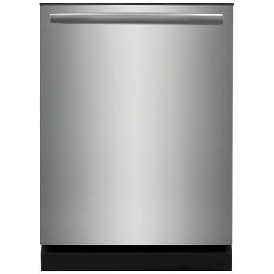 Frigidaire Gallery GDPH4525AF Dishwasher, 24 inch Exterior Width, 42 dB Decibel Level, Fully Integrated, Plastic Interior, 8 Wash Cycles, 14 Capacity (Place Settings), Hard Food Disposal, 2 Loading Racks, Stainless