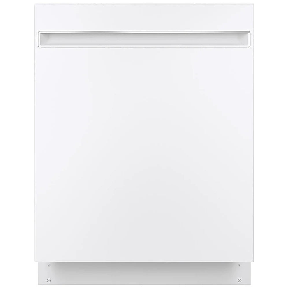 GE GDT225SGLWW Dishwasher, 24 inch Exterior Width, 51 dB Decibel Level, Fully Integrated, Stainless Interior, 3 Wash Cycles, 12 Capacity (Place Settings), Hard Food Disposal, 2 Loading Racks, Wifi Enabled, White colour