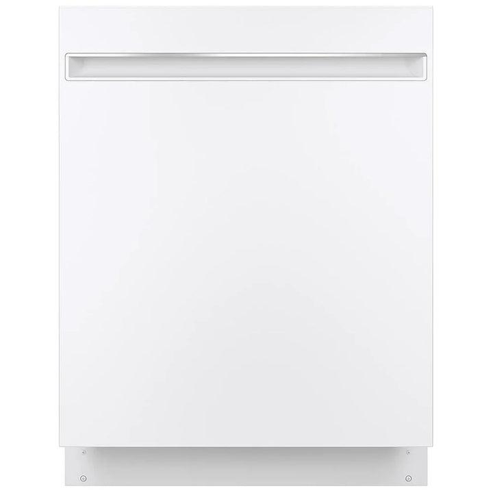 GE GDT225SGLWW Dishwasher, 24 inch Exterior Width, 51 dB Decibel Level, Fully Integrated, Stainless Interior, 3 Wash Cycles, 12 Capacity (Place Settings), Hard Food Disposal, 2 Loading Racks, Wifi Enabled, White colour
