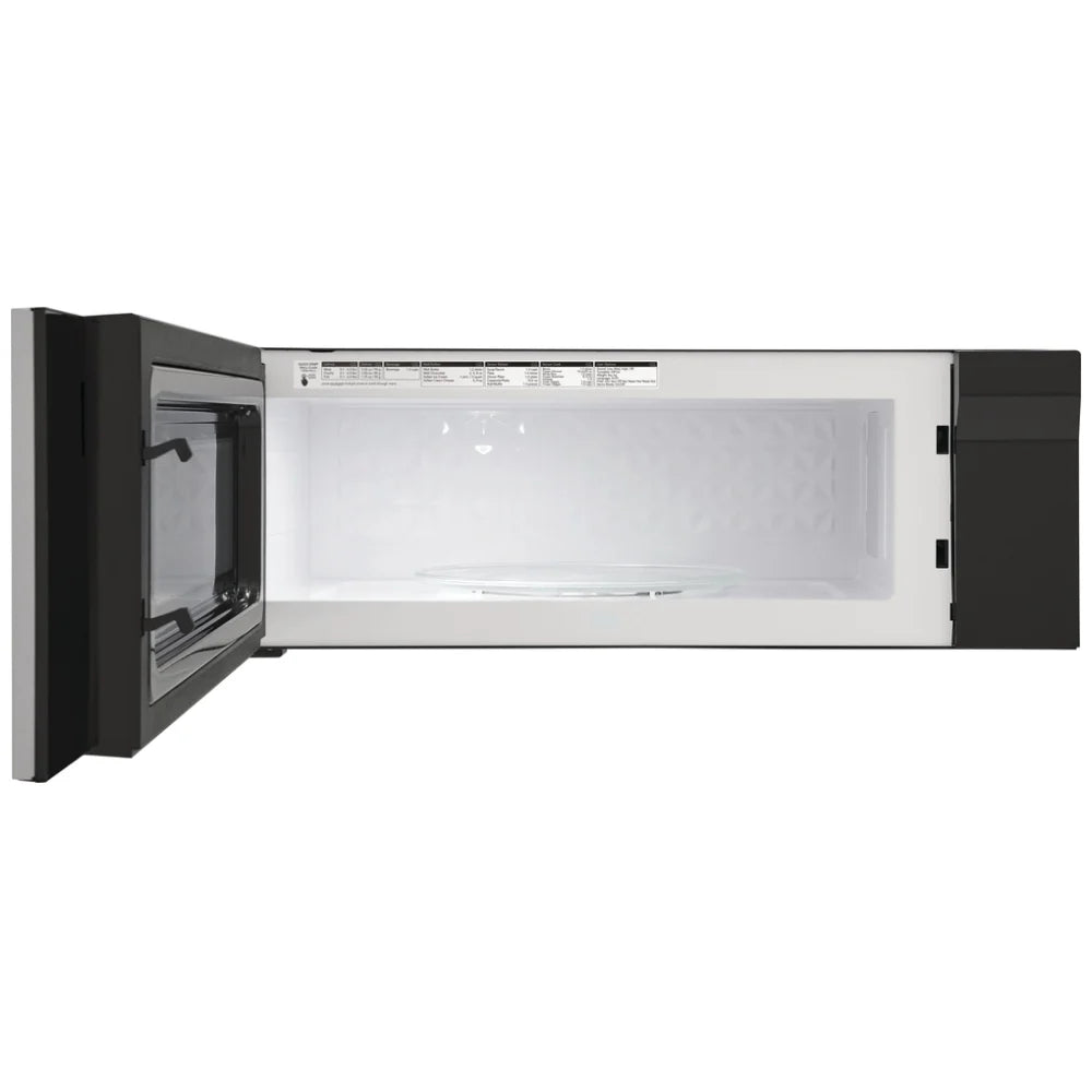 Frigidaire GMOS1266AF Over the Range Microwave, 30 inch Exterior Width, 1.2 cu. ft. Capacity, 400 CFM, 950 W Watts, LED, Stainless Steel colour