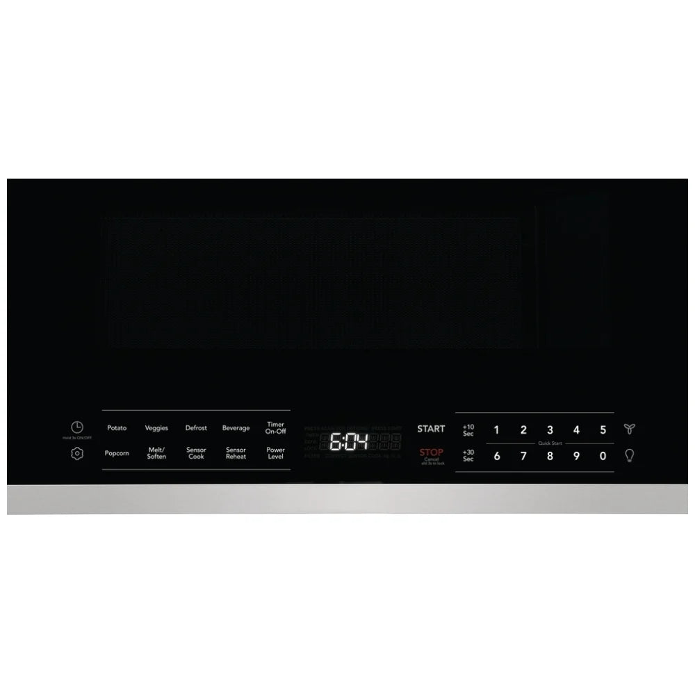 Frigidaire Gallery GMOS1964AF Over the Range Microwave, 30 inch Exterior Width, 1.9 cu. ft. Capacity, 400 CFM, 1,000 W Watts, LED, Stainless Steel colour