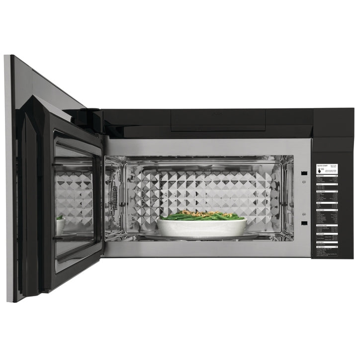 Frigidaire Gallery GMOS196CAF Over the Range Microwave, 30 inch Exterior Width, 1.9 cu. ft. Capacity, 400 CFM, Convection, 900 W Watts, Stainless Steel Interior, LED, Stainless Steel colour