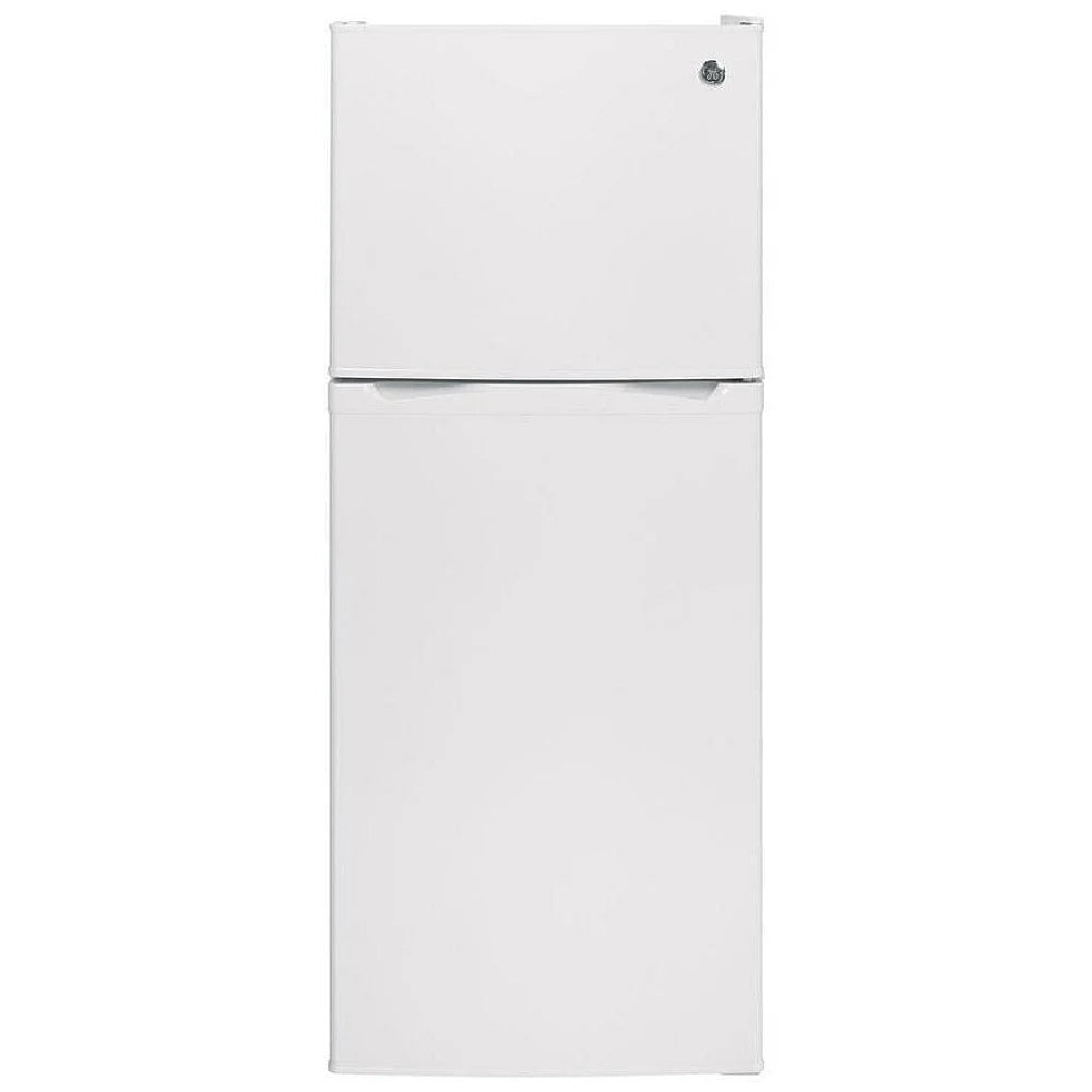 GE GPE12FGKWW Top Freezer Refrigerator, 24 inch Width, 11.6 cu. ft. Capacity, ENERGY STAR Certified, White colour