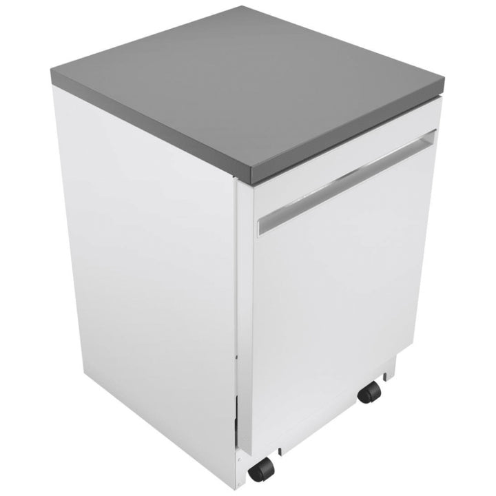 GE 23.62'' 58dB Portable Dishwasher (GPT225SGLWW) - White