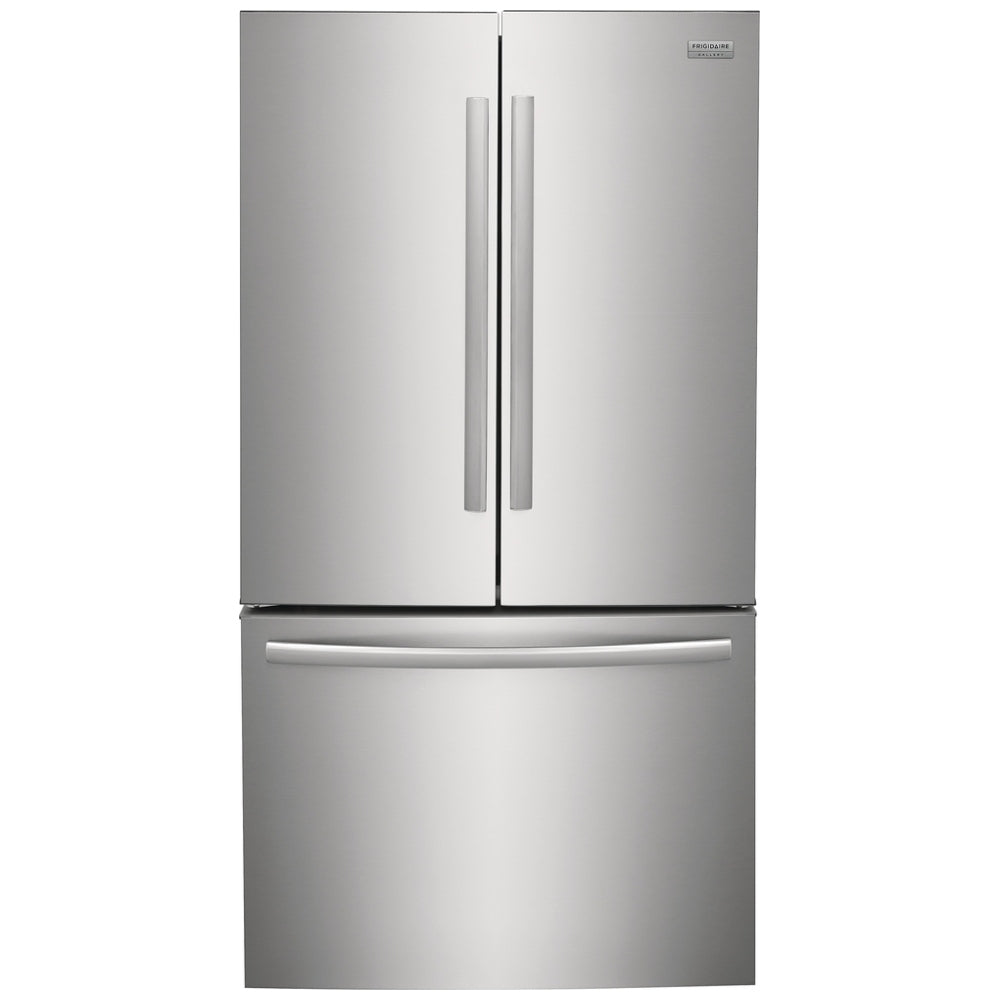 Frigidaire Gallery GRFG2353AF French Door Refrigerator, 36 inch Width, 23.3 cu. ft. Capacity, Counter Depth, Water Dispenser (Interior), Ice Dispenser (Freezer Located), ENERGY STAR Certified, Stainless Steel colour