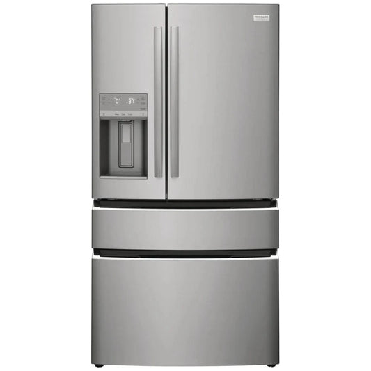 Frigidaire Gallery GRMS2773AF French Door Refrigerator, 36 inch Width, ENERGY STAR Certified, 26.3 cu. ft. Capacity, Water Dispenser (Exterior), Ice Dispenser (Thru Door), Stainless Steel color
