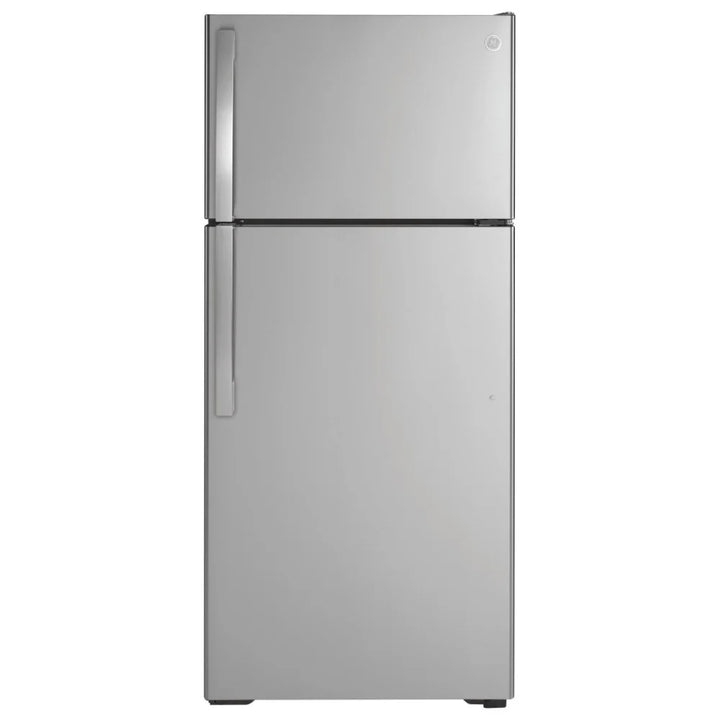 GE GTE17GSNRSS Top Freezer Refrigerator, 28 inch Width, ENERGY STAR Certified, Stainless Steel colour