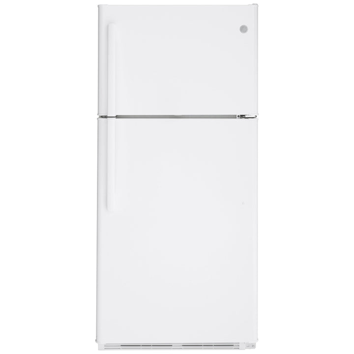 GE GTS18FTLKWW Top Freezer Refrigerator, 30 inch Width, 18.0 cu. ft. Capacity, White colour