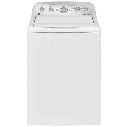 GE GTW490BMRWS Top Load Washer, ENERGY STAR Certified, Agitator, 4.9 cu. ft. Washer Capacity, 13 Wash Cycles, 6 Temperature Settings, 800 RPM Washer Spin Speed, White colour (Contains Agitator)