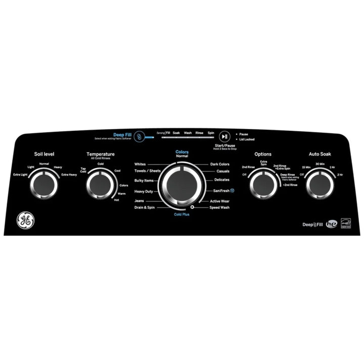 GE 4.9 Cu. Ft. Top Load Washer Diamond Grey- (GTW491BMRDG)