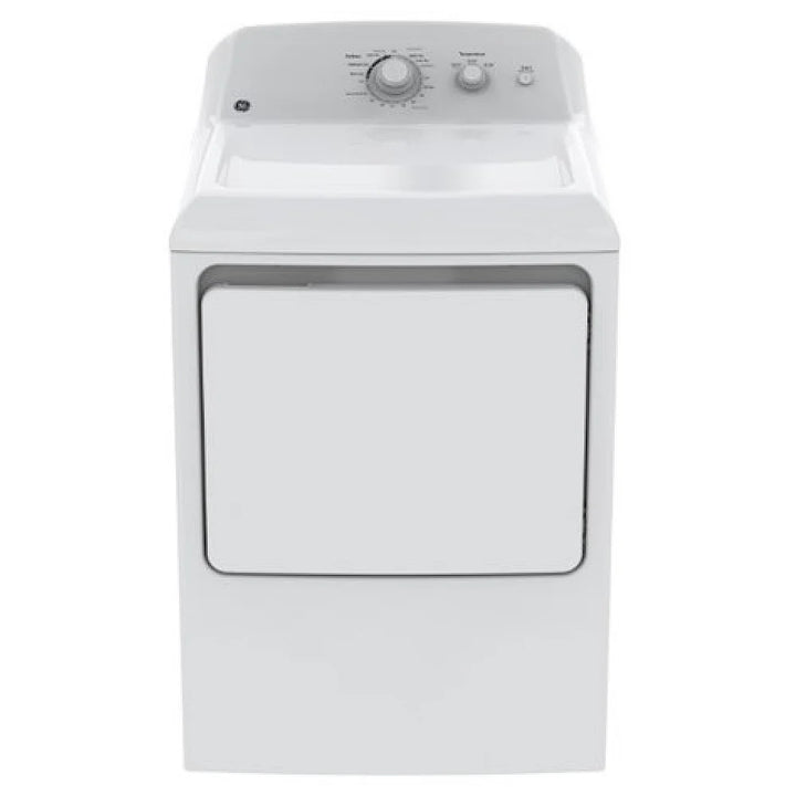 GE 27 Inch W, 6.2 cu.ft. Top Load Electric Dryer with Sani Fresh Cycle White Model # GTX22EBMRWW