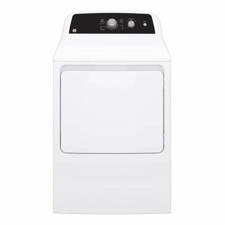 GE GTX34EBMRWS Electric Dryer, 6.2 cu. ft. Dryer Capacity, 13 Dry Cycles, Vented, White colour Category: Electric Dryers