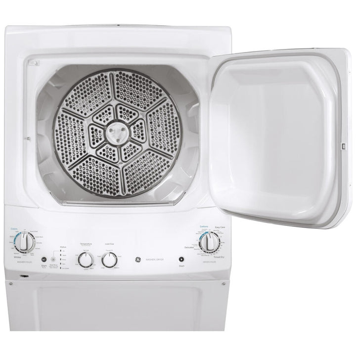 GE GUD24GSSMWW 24 inch Width Washer & Dryer Set, White colour Washer: 11 Wash Cycles